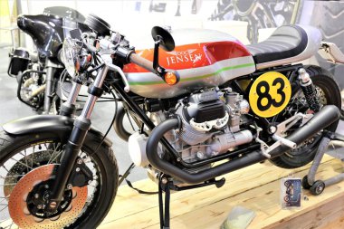 Motosiklet resmi - antika bisiklet