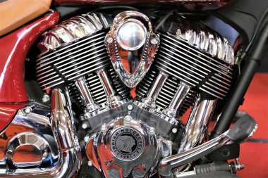 Motosiklet resmi - antika bisiklet