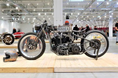 Motosiklet resmi - antika bisiklet