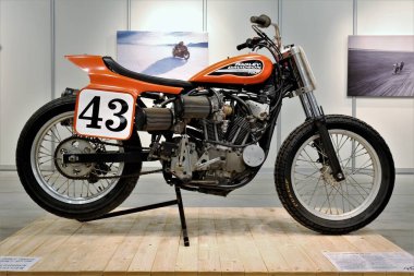 Motosiklet resmi - antika bisiklet