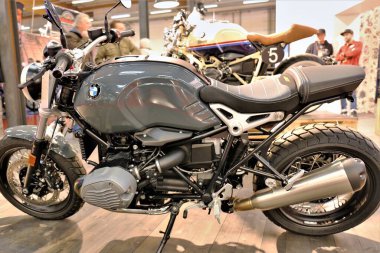 Motosiklet resmi - antika bisiklet