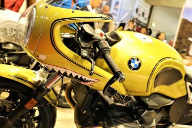 Motosiklet resmi - antika bisiklet