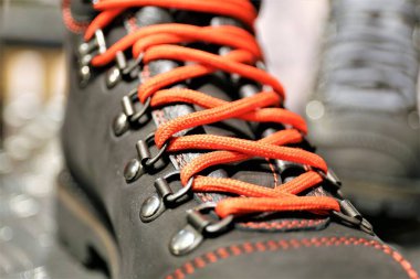 Bir ayakkabı bağcığının resmi