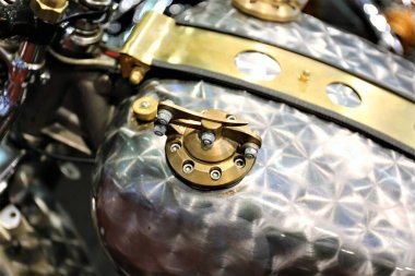 Motosiklet resmi - antika bisiklet