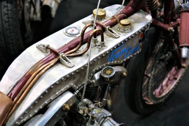 Motosiklet resmi - antika bisiklet