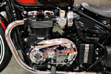 Motosiklet resmi - antika bisiklet