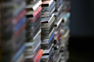 Bir CD Koleksiyonunun Resmi - Müzik CD 'leri