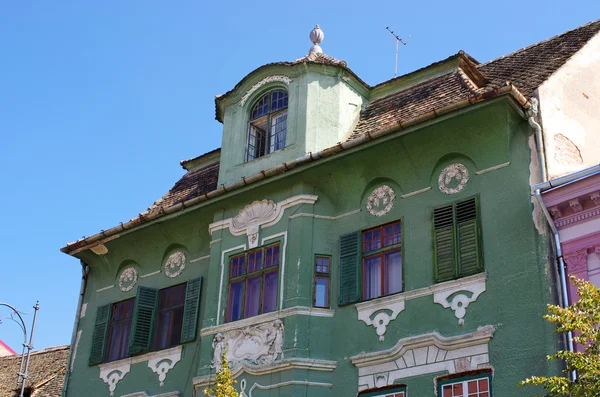 Old apartment house, Romania — Stock Photo, Image