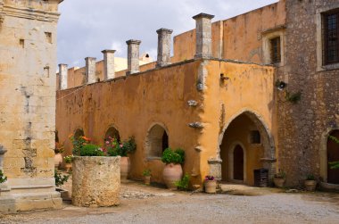 Moni Arkadiou Manastırı - Crete, Yunanistan