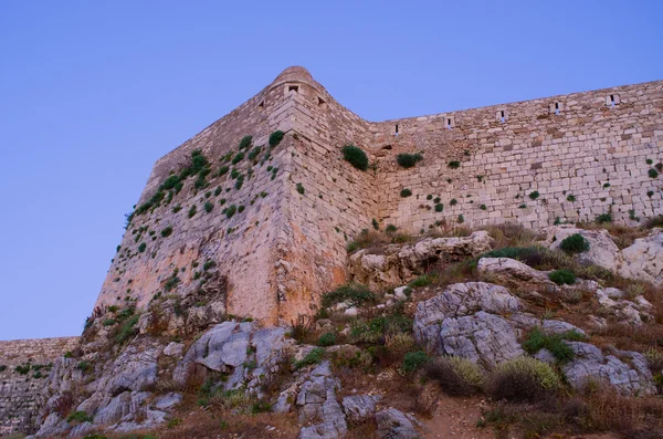 Oude fortess in Rethymnon, Kreta, Griekenland — Stockfoto