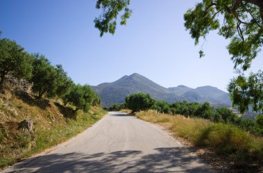 Yolda Crete island, Yunanistan