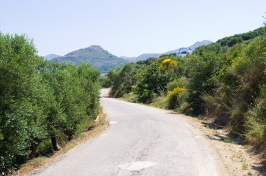 Yolda Crete island, Yunanistan