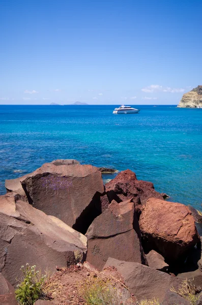 Red beach of Santorini, Greece — Stock Photo, Image