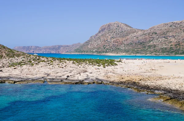 Balos plaj adada Crete, Yunanistan — Stok fotoğraf
