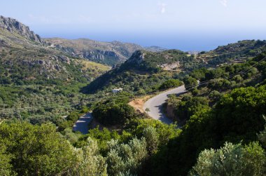 Hills adada Crete, Yunanistan