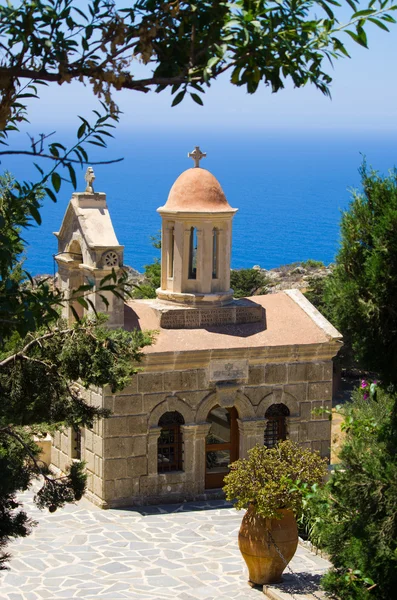 Монастырь Мони Превели на острове Крит, Греция — стоковое фото