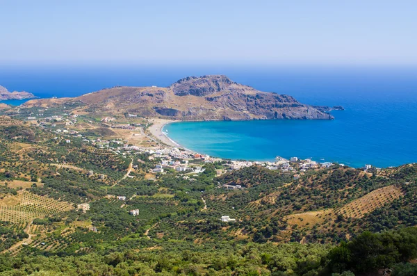 Город Шор и Плакиас на Крите - Греция — стоковое фото