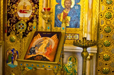Curtea de Arges, Romanya'da ikonostasisin bir parçası