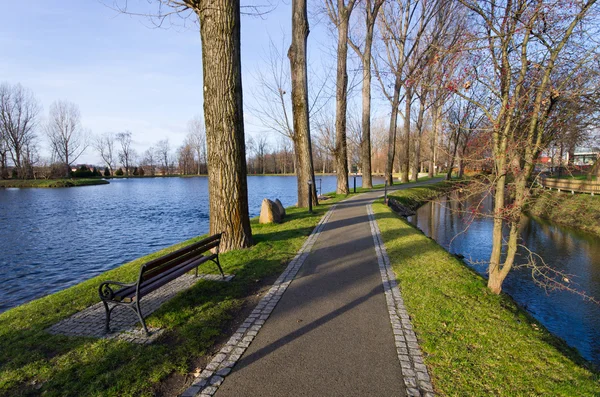 Weg zwischen den Seen — Stockfoto