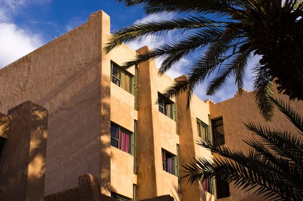 Walls of typical riad in Morocco — Stock Photo, Image