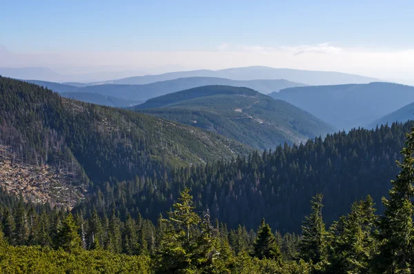 Herbst im Karkonosse Gebirge, Polen — Stockfoto