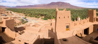 Ünlü kasbah Oulad, Fas