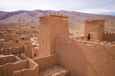 Ünlü kasbah Oulad, Fas