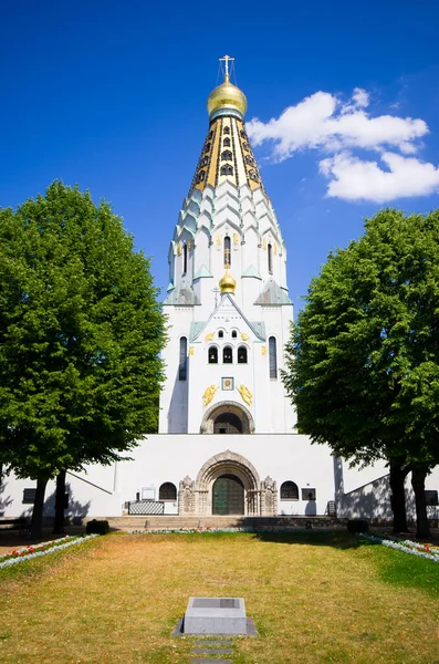 Православная Церковь Лейпцига Германия — стоковое фото