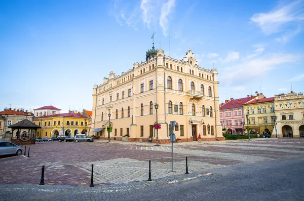 Town Square Jaroslaw Poland — Stock Photo, Image