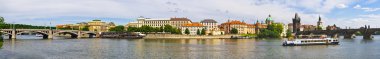 panoramik vltava Prag, Çek repubic üzerinde