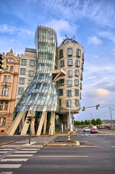 Dancing House in Prague, Czech Republic — Stock Photo, Image