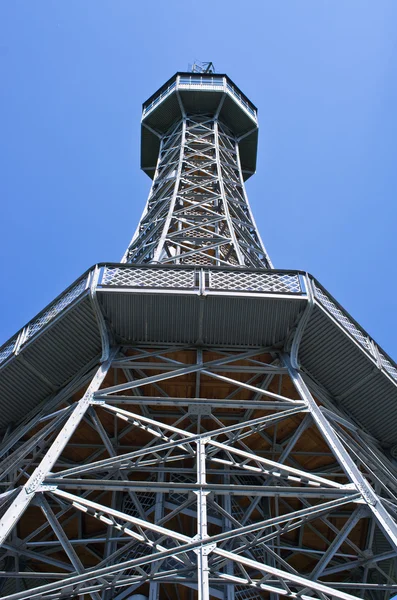 Torre Petrin em Praga, República Checa — Fotografia de Stock