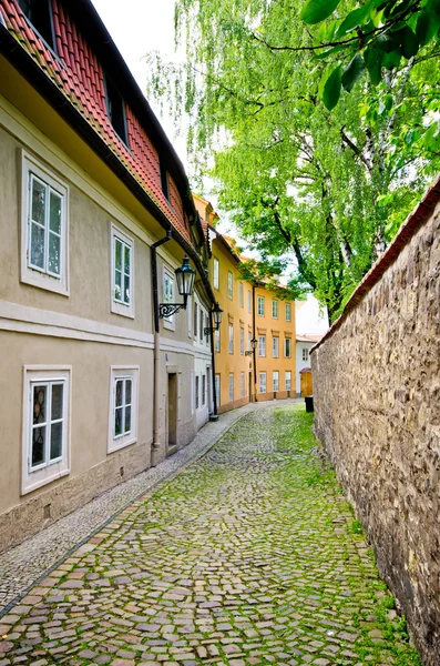 Narrow street in old town — Stock Photo, Image