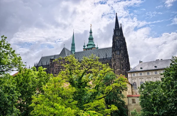 St vitus KATEDRALA w Pradze, Republika Czeska — Zdjęcie stockowe