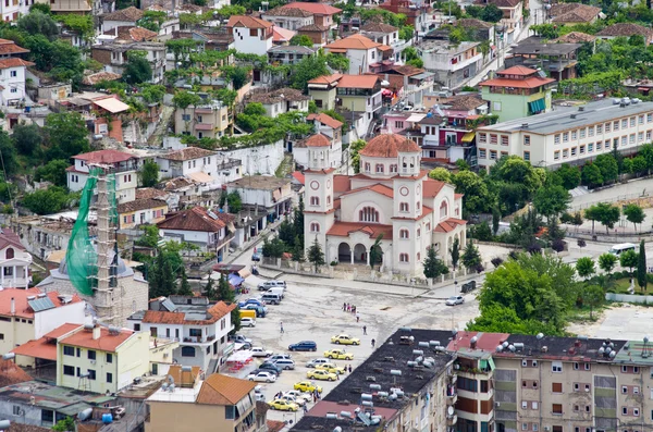 Православная церковь в Берате — стоковое фото