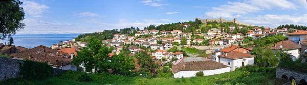 Ohrid stad in Macedonië — Stockfoto