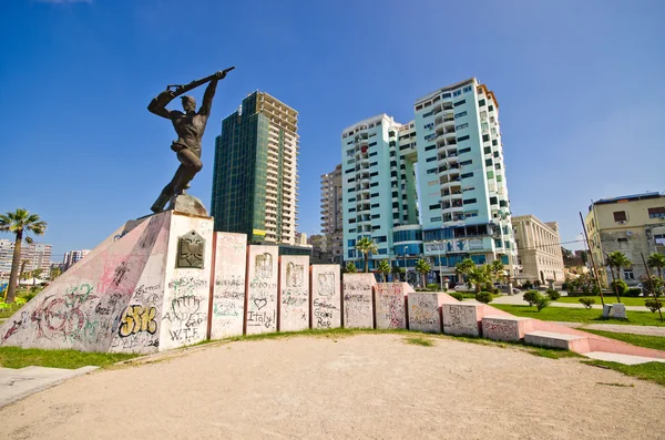 Monumento Partisano en Durres, Albania —  Fotos de Stock