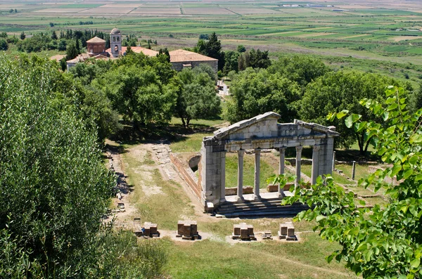 Ruïnes van de oude Apollonia, Albanië — Stockfoto