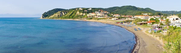 Agios Stefanos town in beautiful bay on Corfu island — Stock Photo, Image