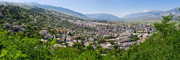 Αργυροκάστρου - πόλη της ασημένια στέγες, Αλβανία — Φωτογραφία Αρχείου