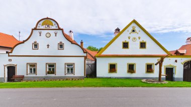 Holasovice - old Bohemian village on UNESCO heritage list clipart