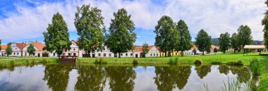 Holasovice in Czech Republic - village on UNESCO heritage list clipart
