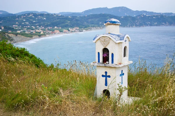 Little chapel on Corfu island, Greece — Stock Photo, Image