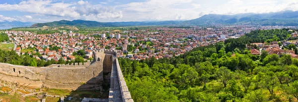 Ohrid від старовинного замку, Македонія — стокове фото