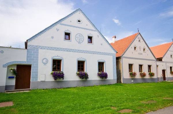 Holasovice - Stara wieś artystycznej na liście dziedzictwa Unesco — Zdjęcie stockowe