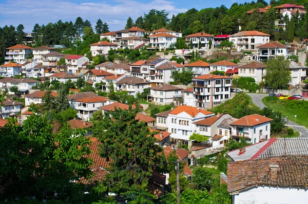 Ville d'Ohrid en Macédoine — Photo