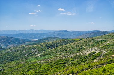 Balkan tepelerde manzara