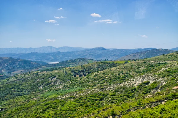 Τοπίο στους λόφους των Βαλκανίων — Φωτογραφία Αρχείου