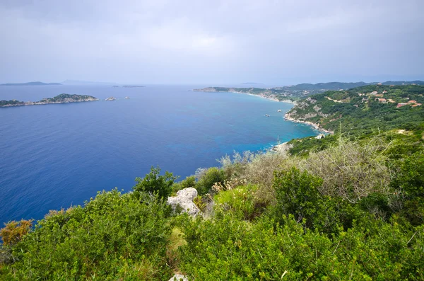 Prachtige landschap op Corfu, Griekenland — Stockfoto