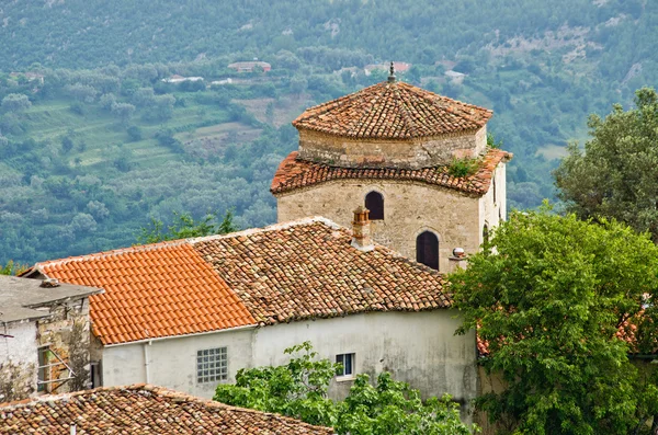 Edificios en Kruje, Albania — Foto de Stock